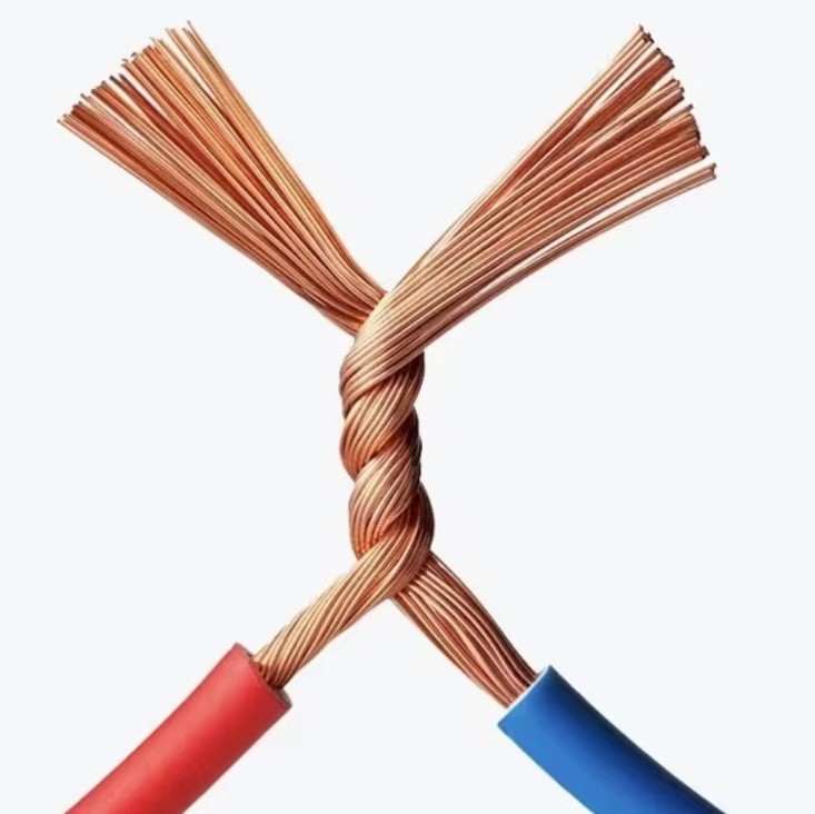 BVR Wire 0.75/1/1.5/2.5/4/6mm2  Single-core Flame-retardant Multi-strand Copper Flexible Electric Cable