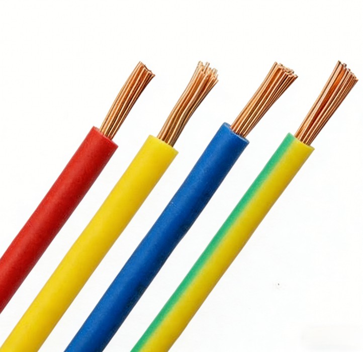 Single Core 1.5mm 2.5 Mm 4mm 6mm 10mm BVR PVC House Copper Wiring Electrical Wire Cable