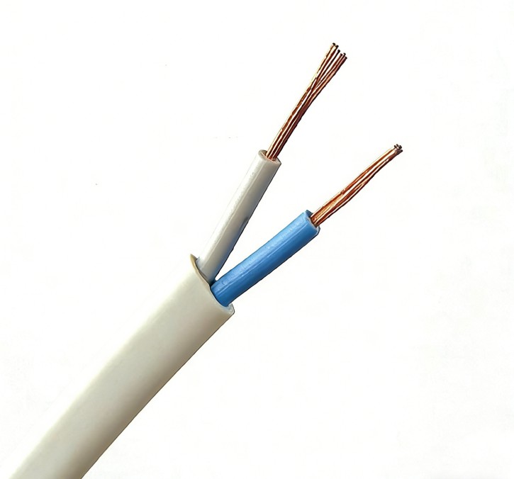 2Core Stranded RVV PVC Insulated Copper Electric Cable for Home Appliances and Power Tools