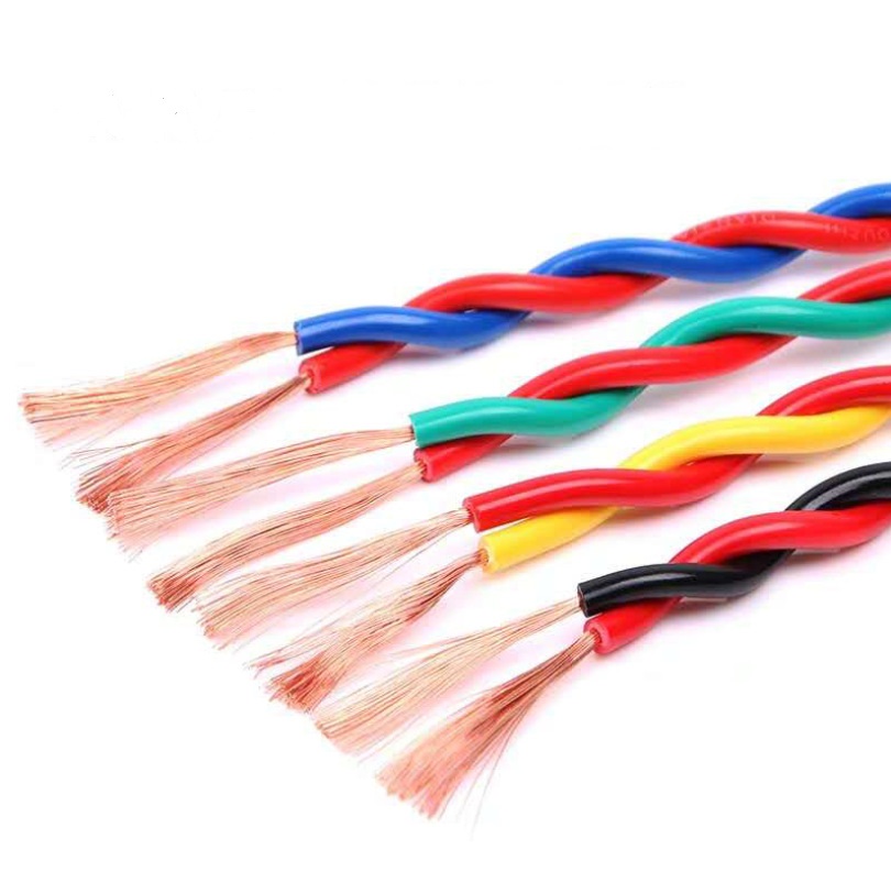 RVS Twisted PVC Insulated Cable 2-Core Stranded Copper, 250V/300V Rated for Pendant Light