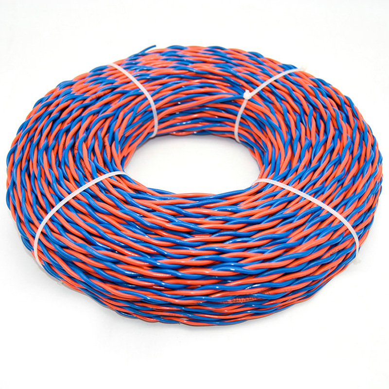 0.75mm 1mm 1.5mm 2.5mm Round RVS Cable Wire 300V RVS Flexible Electric Cable with PVC Insulated Twisted Electric Wire