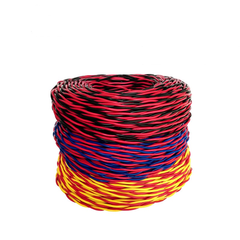 0.75mm 1mm 1.5mm 2.5mm Round RVS Cable Wire 300V RVS Flexible Electric Cable with PVC Insulated Twisted Electric Wire