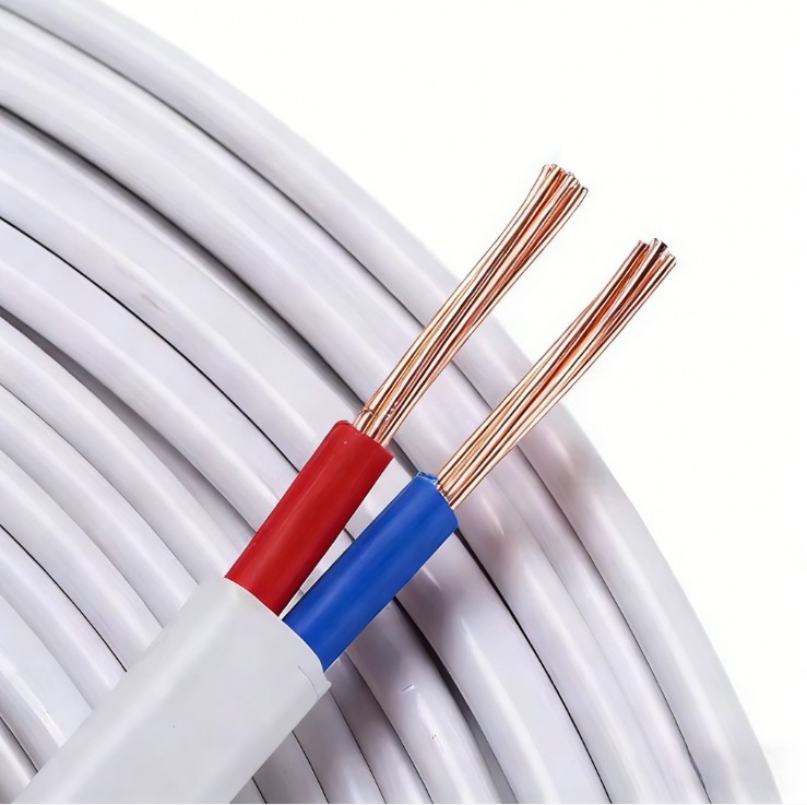 Twin and Earth Cable BVVB Electric Flat Cable Insulated Pvc Cable