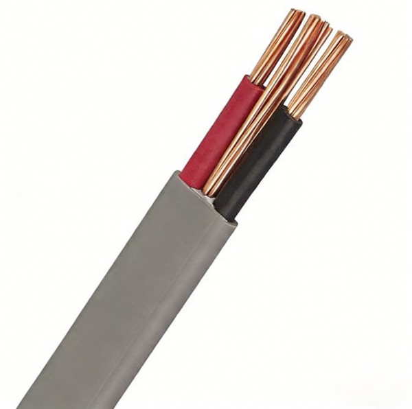 BVVB 2*4 Bv Bvv Bvvb 1.5mm 4mm 2.5mm 6mm Flexible Electrical Cable  Pvc Insulation Cable Electric Wire