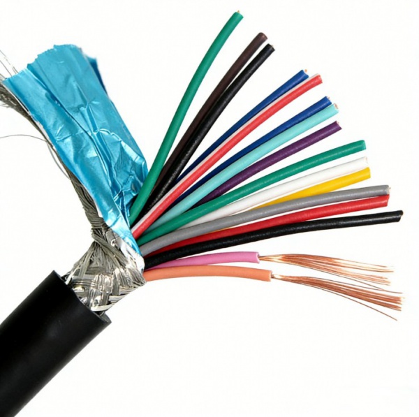 RVVP Shielded Flexible 2 3 4 5 6 Core Pvc Insulated Sheathed Cable Flexible Electric Wire