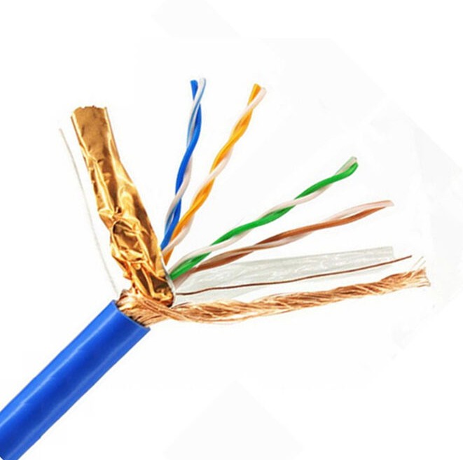 Cat5e Indoor SFTP Copper CCA Lan Cable