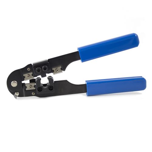 Modular Network Connector Crimp Tool Pliers For RJ45 8P8C, Cuts, Crimps