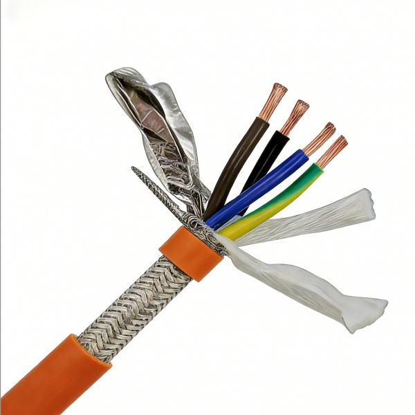 Custom TRVVP TRVVSP High Flexibility Mobile Drag Chain Shielded Anti-Interference Servo Cable PVC Oxygen-Free