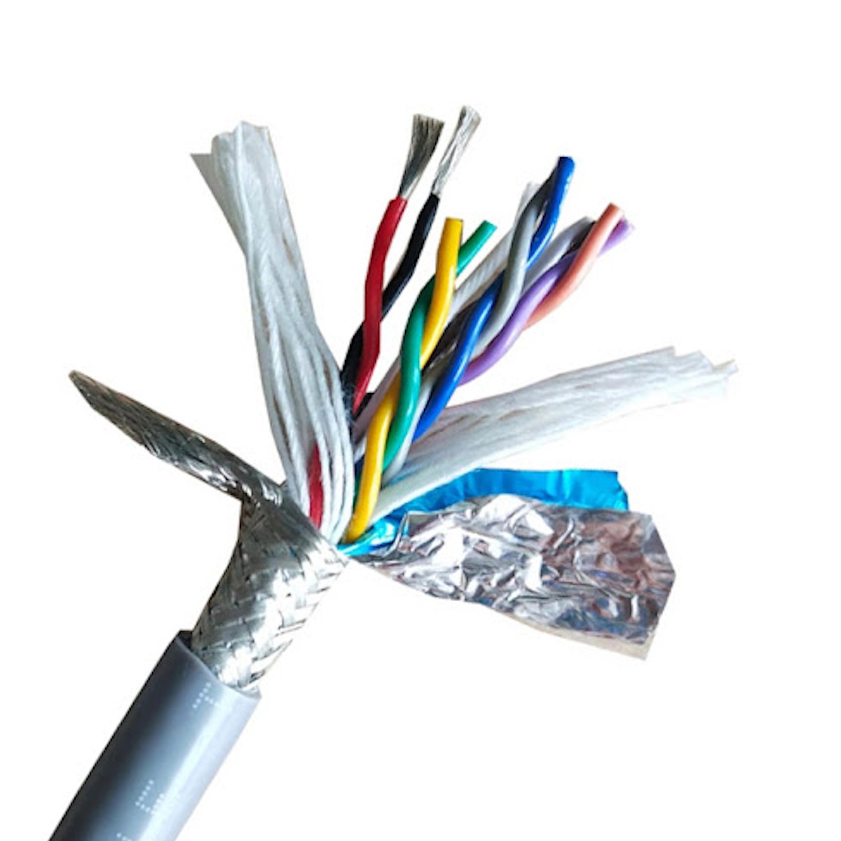 High Flexible Multicores TRVV Electric Cable Stranded Copper Drag Chain Towline Cable Electrical Wire