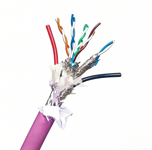 CC-Link Composite Cable for Industrial Robot Body and Control Connection