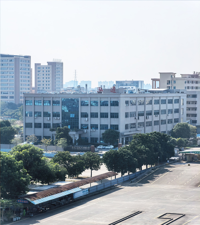 Outside the factory building 2