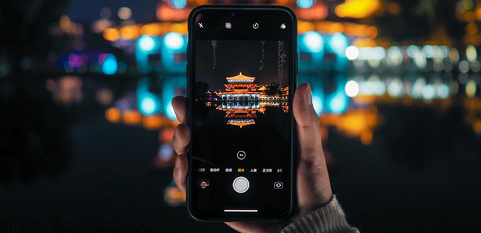 Break the routine of taking photos on mobile phone...