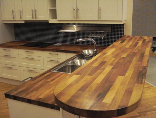 kitchen oak work top