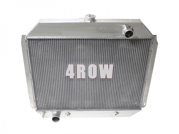 4 Row Aluminum Radiator For 1966-1979 Ford F-100 F-250 F-350 Bronco v8