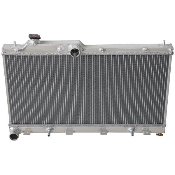 2 Row Aluminum Radiator For 2008-2019 Subaru WRX WRX STI Impreza H4 2.5L