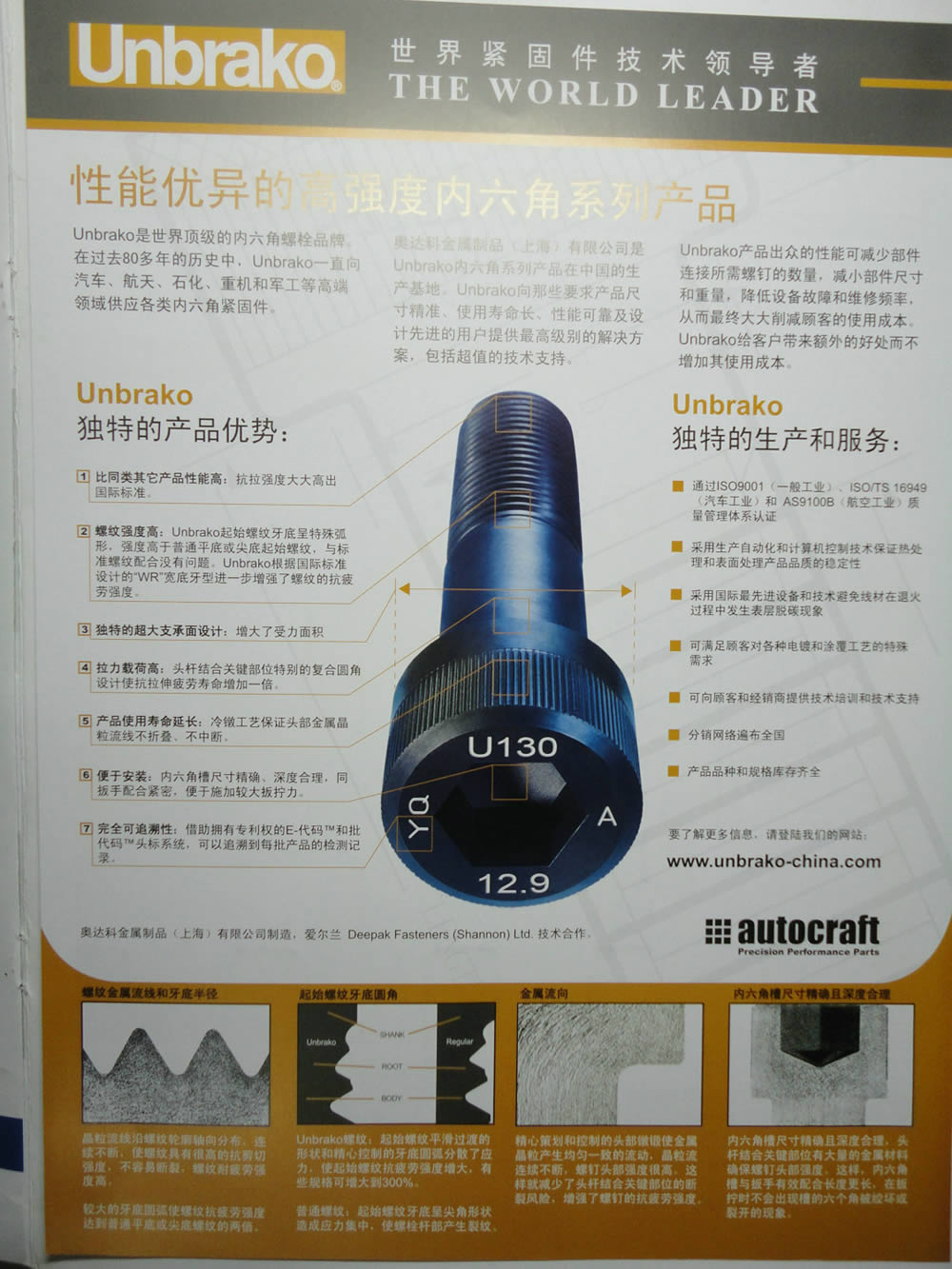  UNBRAKO螺丝