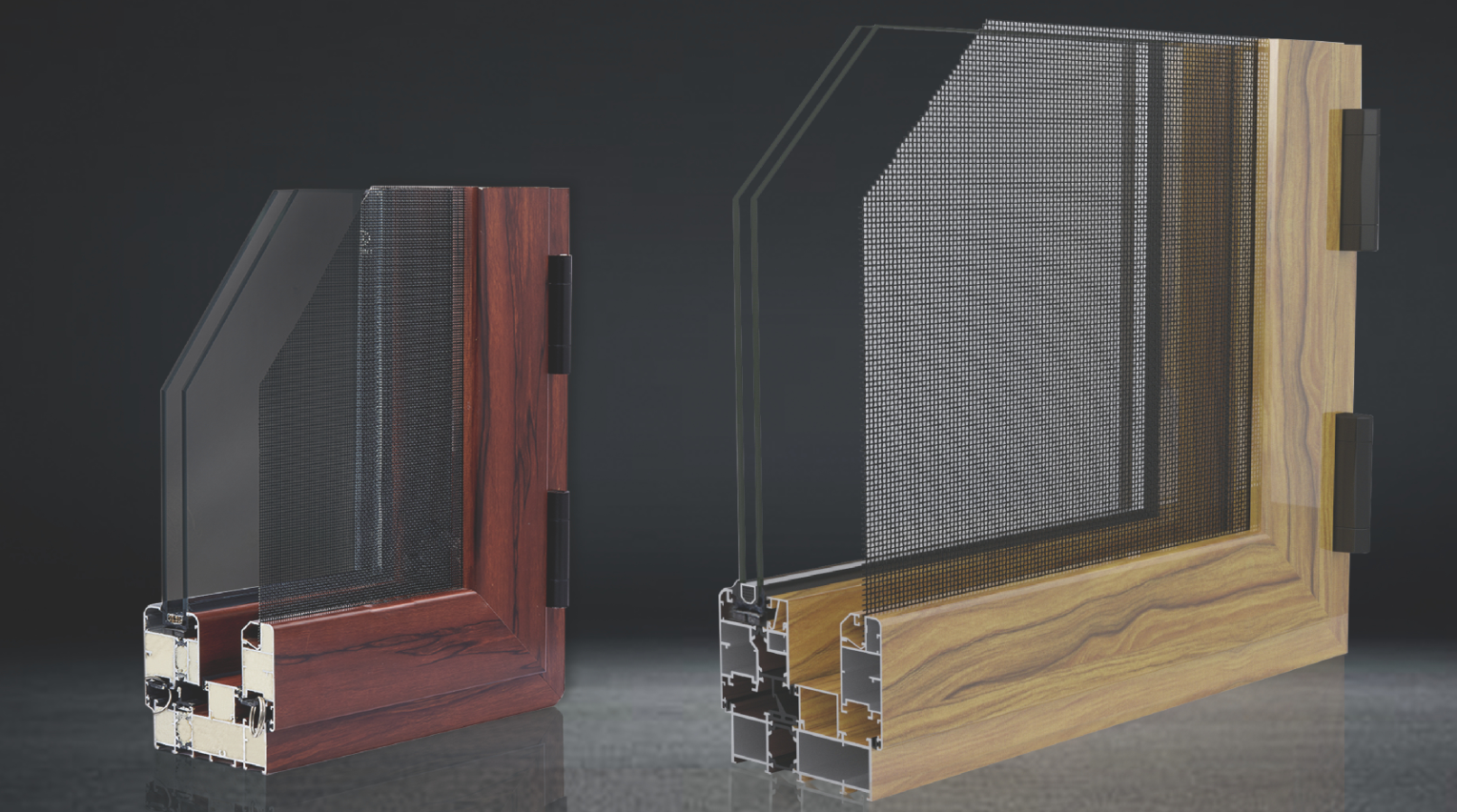 Window material aluminum profile