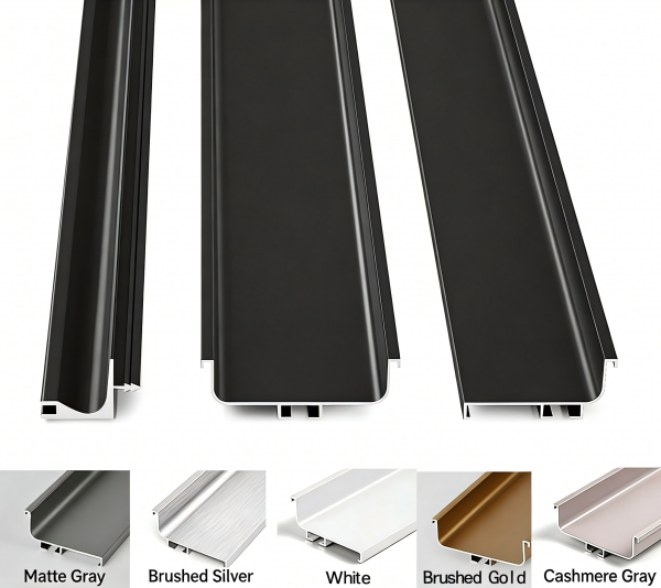 Cabinet aluminum profiles