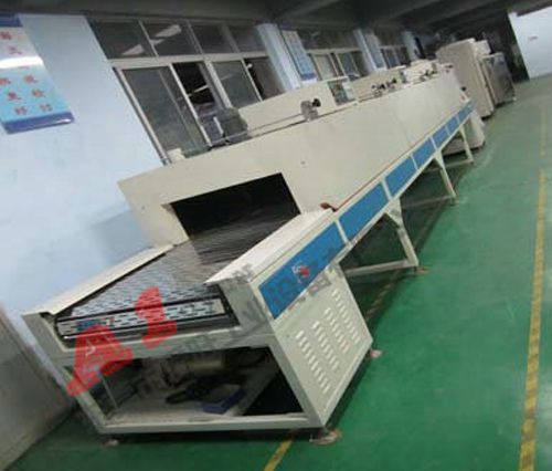 A1-11000 五金模具变压器散热器隧道炉,不锈钢网带隧道炉