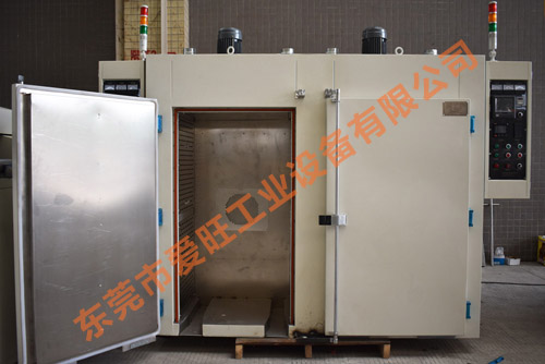 双门双胆推车式烘箱,推车型工业烤箱,推车上下料双门烤箱
