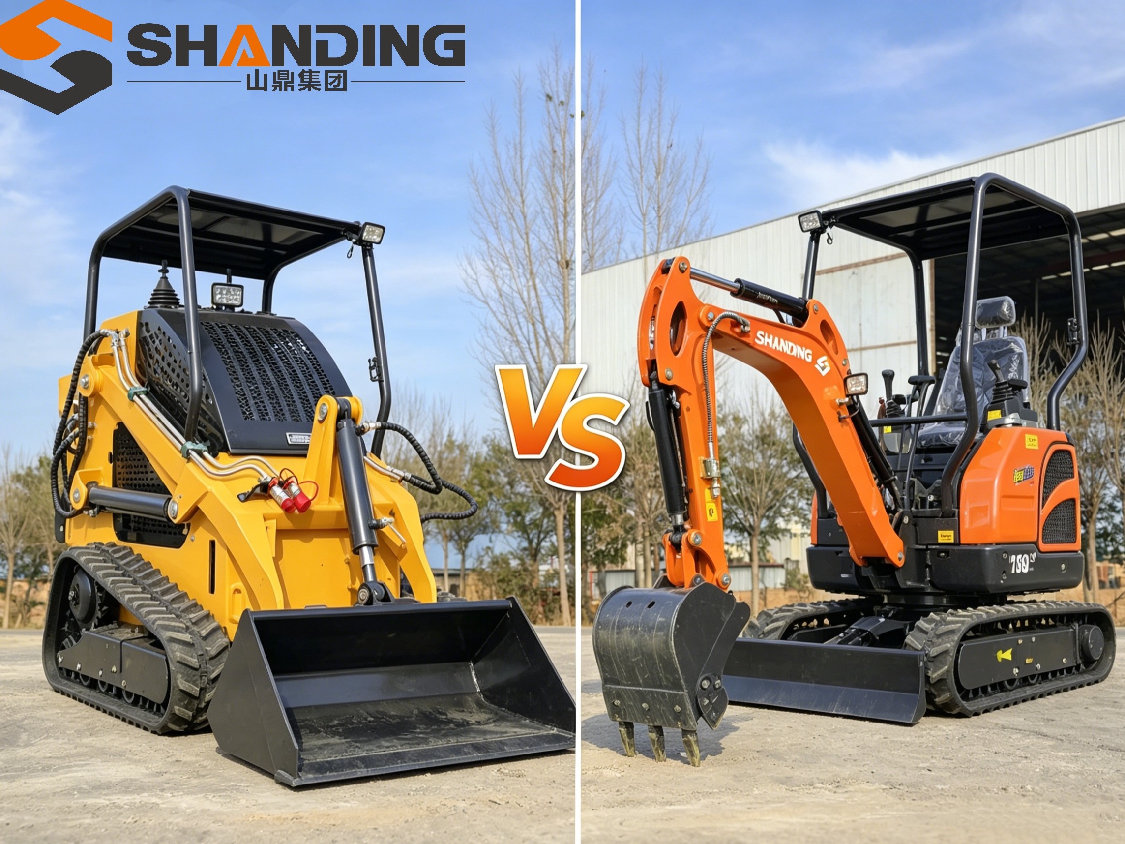 Mini Excavator vs Skid Steer: Which Machine Is Better for Your Job?