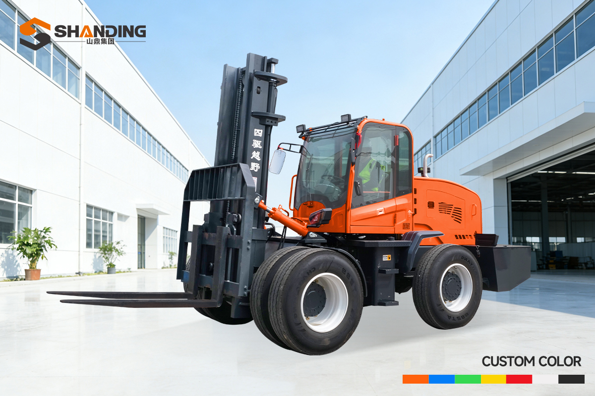 10T Rough-terrain Forklift