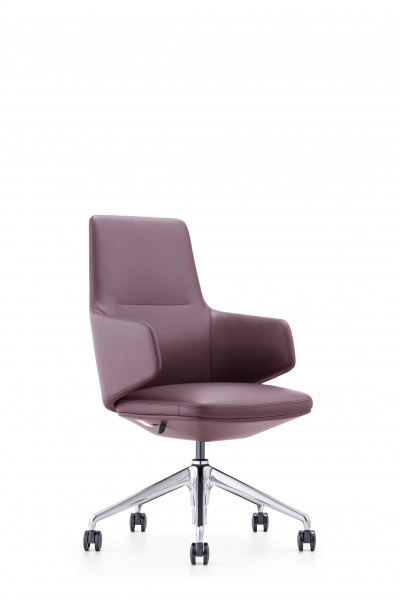 Medium Back Leather Office Chair WL6004B