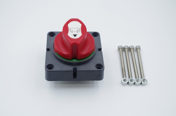 Battery Switch 12-48V Waterproof Heavy Duty Battery Power Cut Master Switch Disconnect Isolator for Car Vehicle RV and Marine Bo JQX-XTDPM