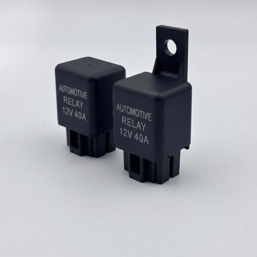 Universal 40A Air Conditioner Relay for Truck and Car 12V Compressor Oil Pump Sub-Fan Automobile Application