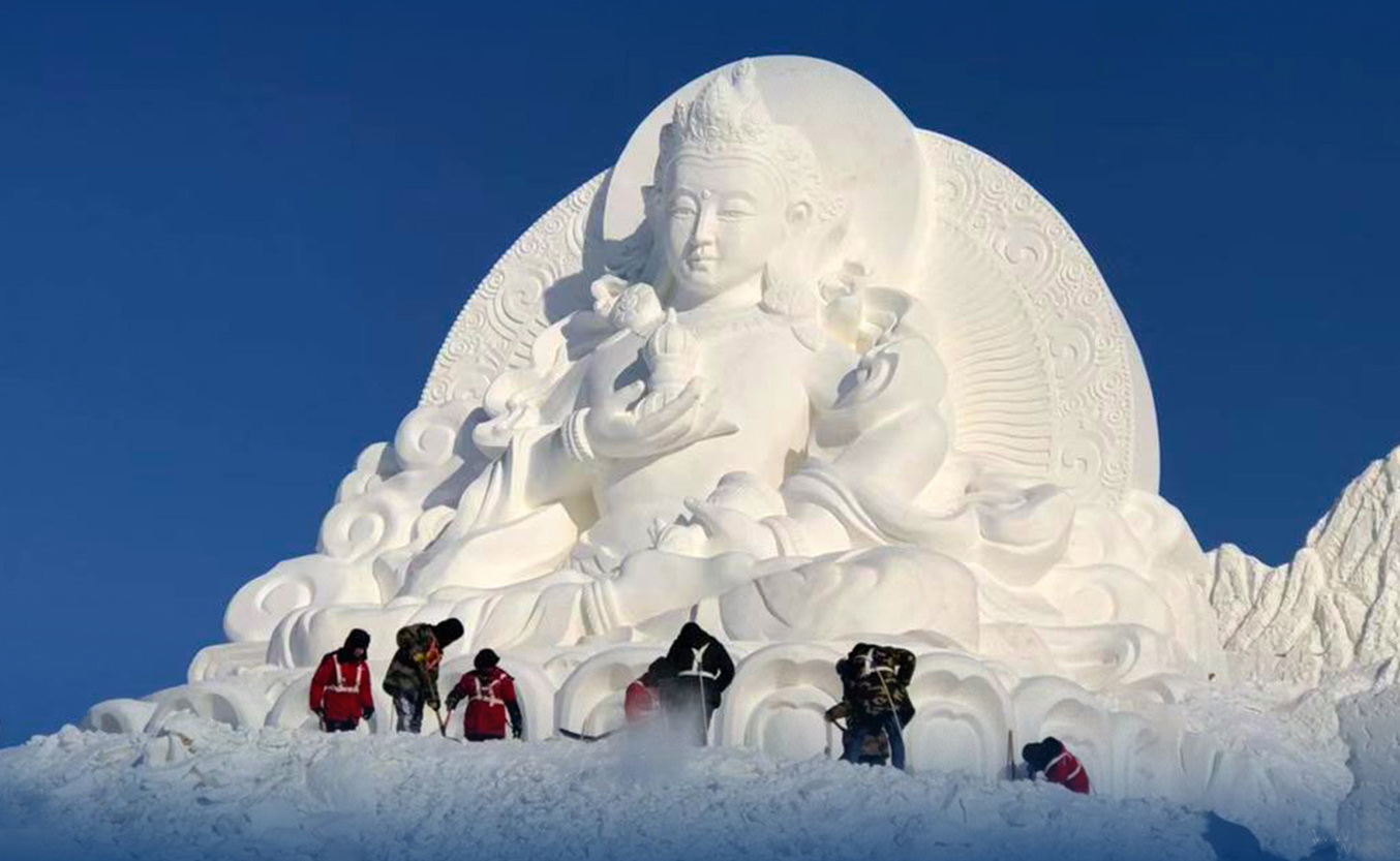 瑞景冰雪—2018年哈尔滨冰雪大世界—雪佛现场