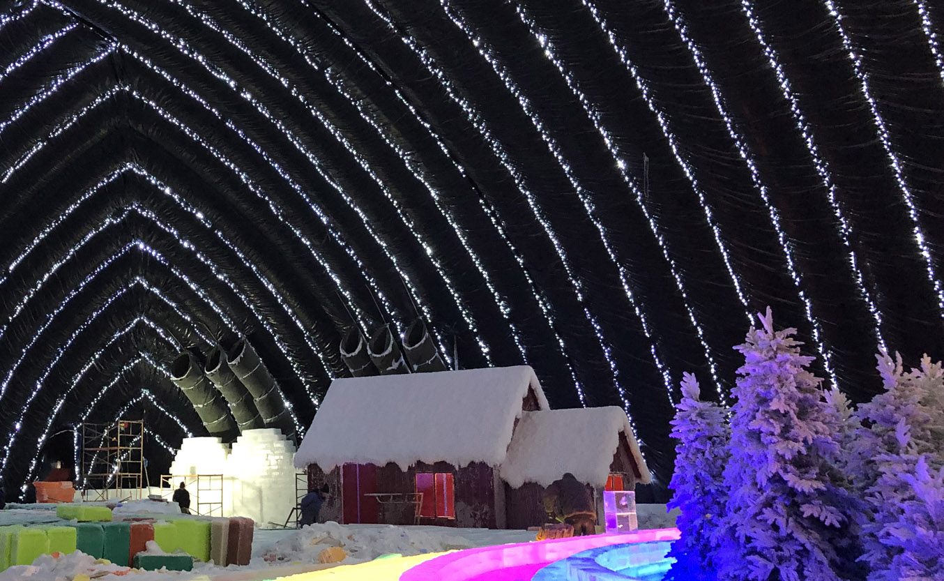 瑞景冰雪—2018年广东省河源巴伐利亚冰雪大世界工程整体规划设计、制作