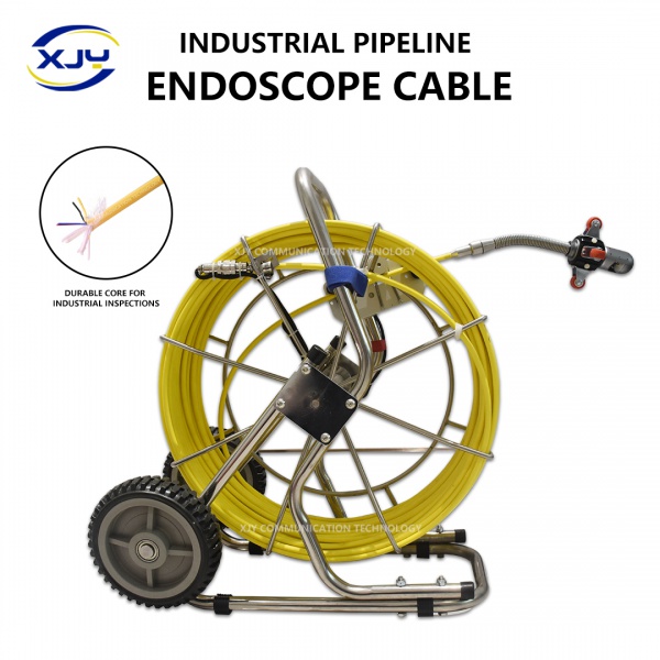 Pipeline Detection Line Industrial Pipe Inspection Camera Line Communication Cable