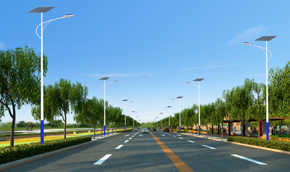 Solar street lights