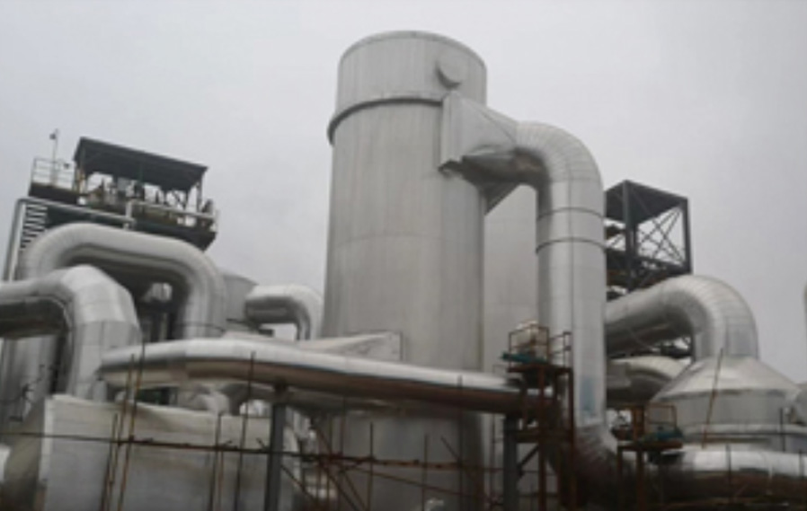 Conversion Section for Zinc Concentrate-based Acid Unit