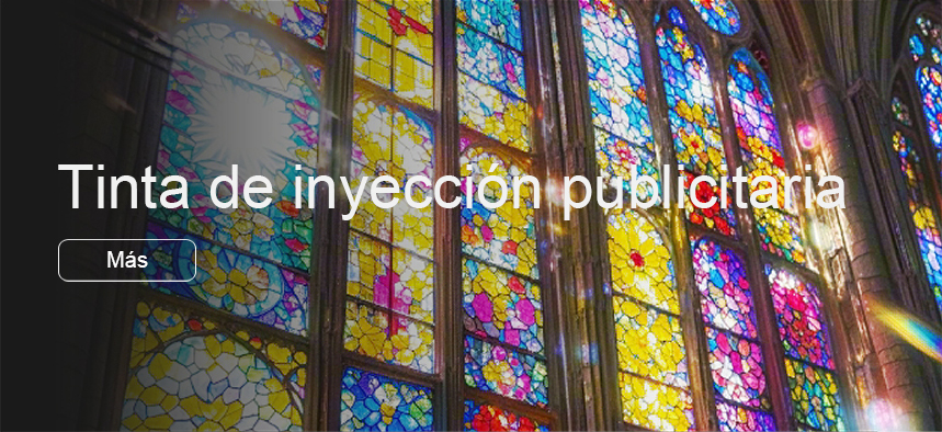 Tinta de inyección publicitaria