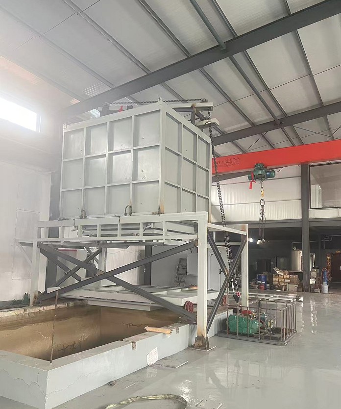Drop Bottom Furnace for Aluminum Solution Heat Treatment Completes Installation and Commissioning, Gaining Increased Industry Attention