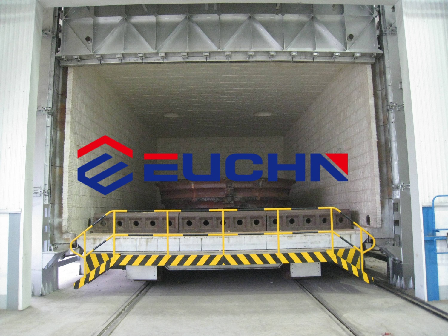 Horno de calefacción a gas natural de vagoneta de gran tamaño, serie GT