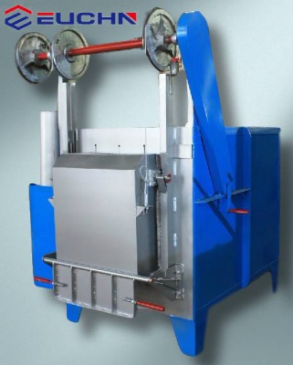 Horno de resistencia de hogar tipo bogie