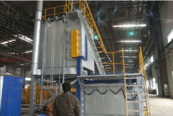 Our Drop Bottom Furnace for Aluminum Solution Heat Treatment and Vertical Quenching Successfully Delivered, Empowering High-Efficiency Solution Heat Treatment Production