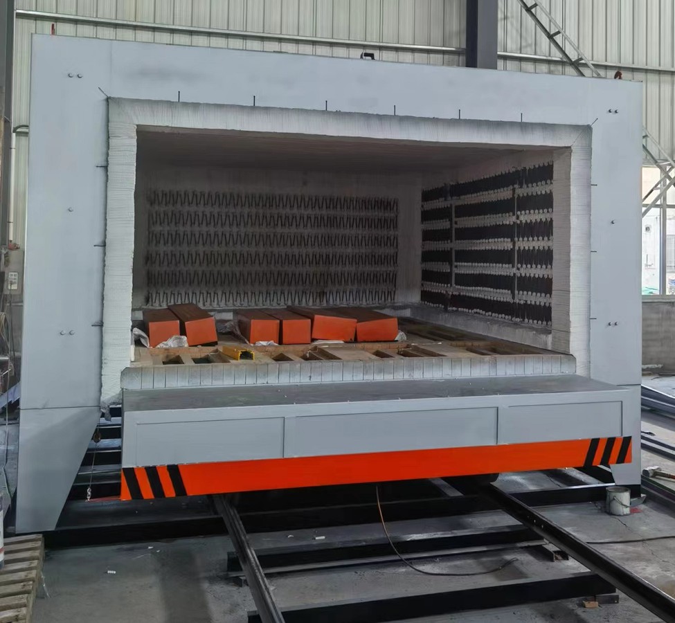 The RT series medium-sized bogie hearth resistance furnaces have been successfully applied in various heat treatment processes