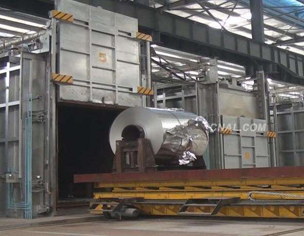 Aluminum alloy annealing furnace
