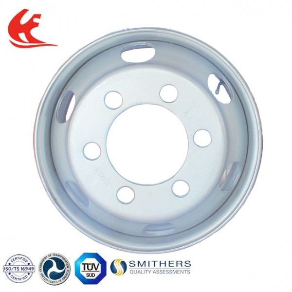 17.5x6.75 Tubeless Steel Wheels