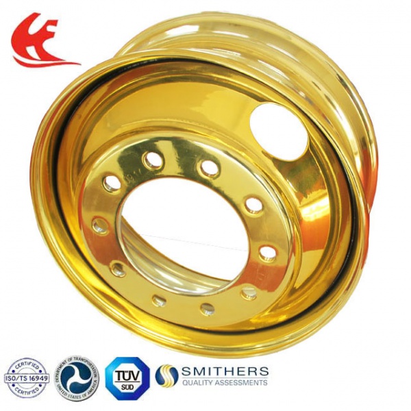 22.5X8.25 Tubeless Steel Wheels