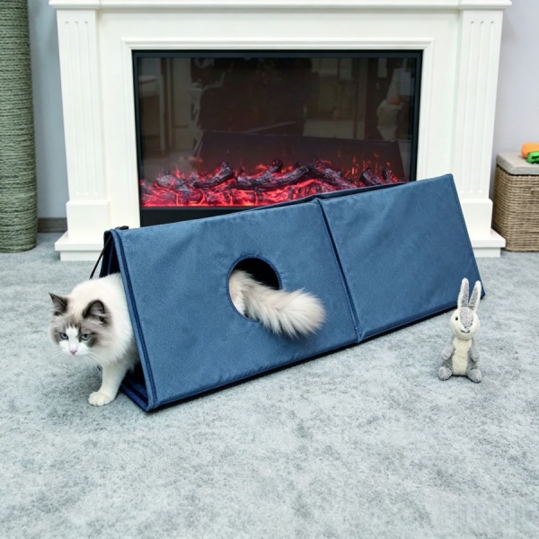 3-in-1 Cat Tunnel Play Mat -XYN