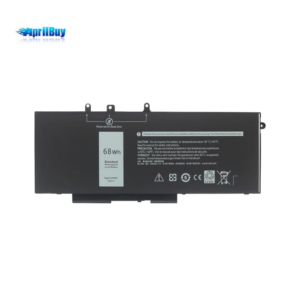 68Wh GJKNX Laptop Battery Replacement for Dell Latitude 5490 5480 5580 5590 5280 5288 5488 5591 5491 5495 E5480 E5580 E5490 E5590 Precision 15 3520 3530 Series Fits GD1JP DY9NT 5YHR4 451-BBZG 7.6V