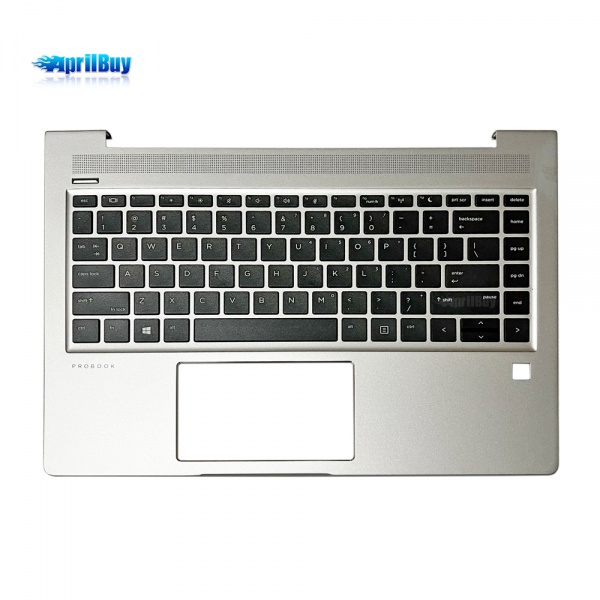 L65225-001 New For HP ProBook 440 445 G7 Palmrest C Cover Non-Backlit Keyboard