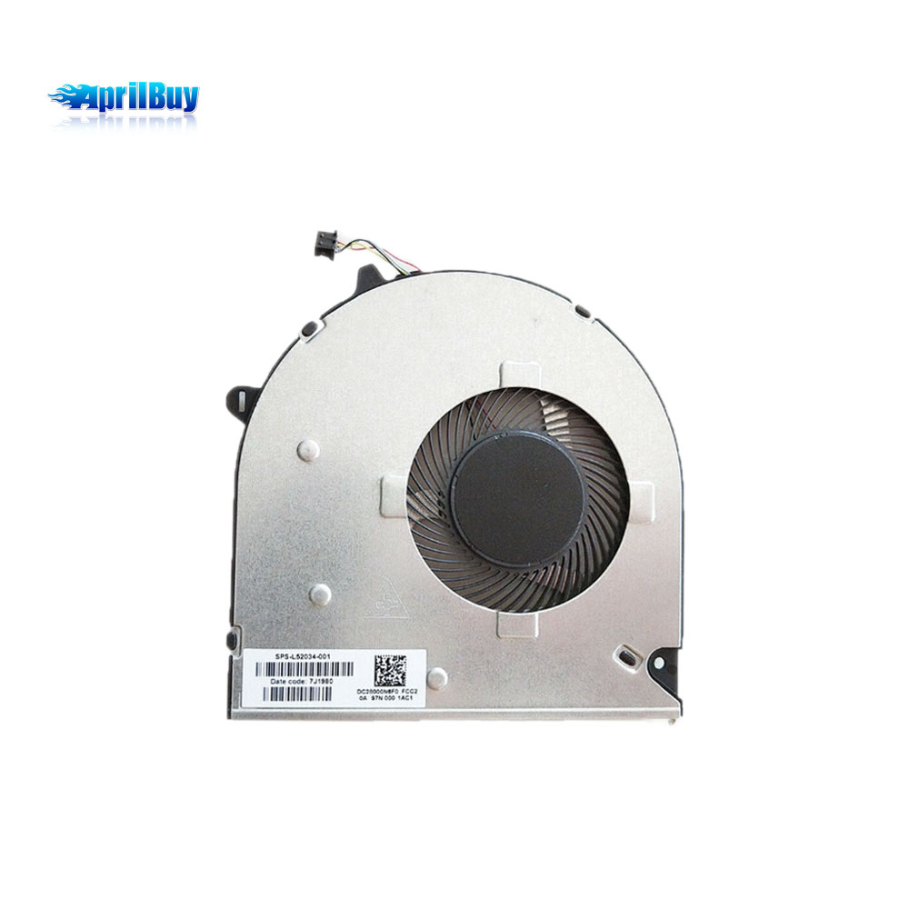 Fan Laptop HP 15-DU 15S-DR 15-DW 15S-DY TPN-C139 C151 15-DU 15-DW 250 255 G8 G9 Laptop CPU Cooling Fan L52034-001 DC28000N6F0