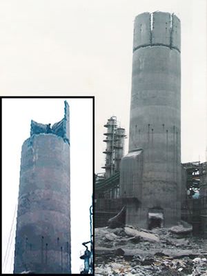 烟囱新建需要注意那些问题？江苏能电建设工程有限公司