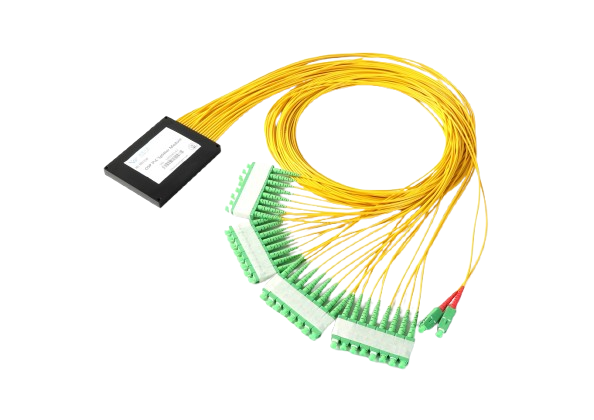 PLC Fiber Splitter,  ABS Module, 2.0mm, SC/APC, Single mode