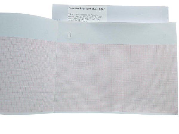 8.5 x 11" EKG PAPER FOR GE